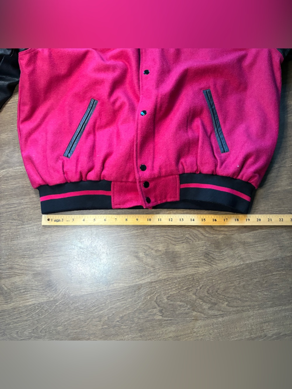 Hogwarts Railways Bomber Jacket XL Harry Potter Universal Studios Red - Picture 12 of 16